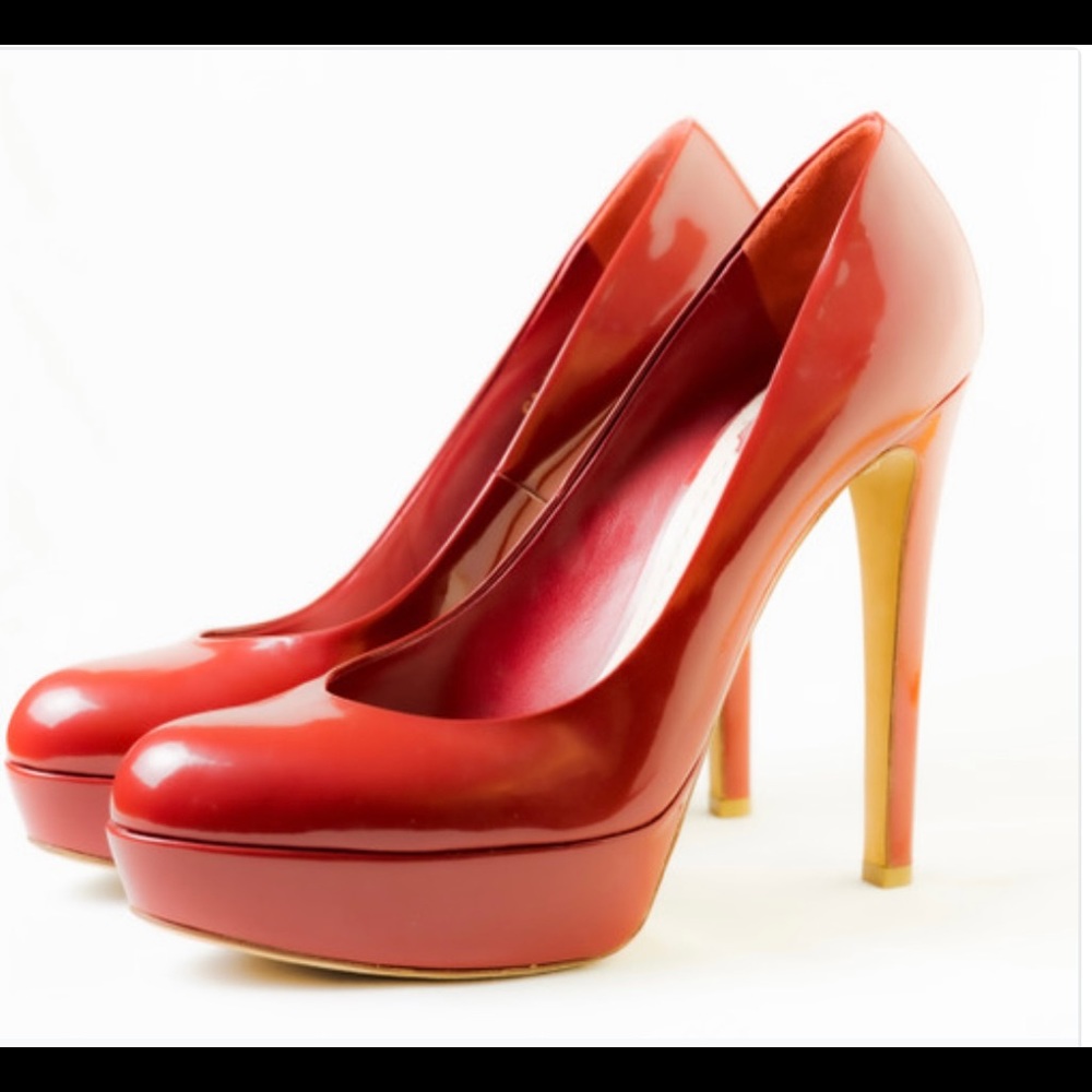 Red Dior shoes